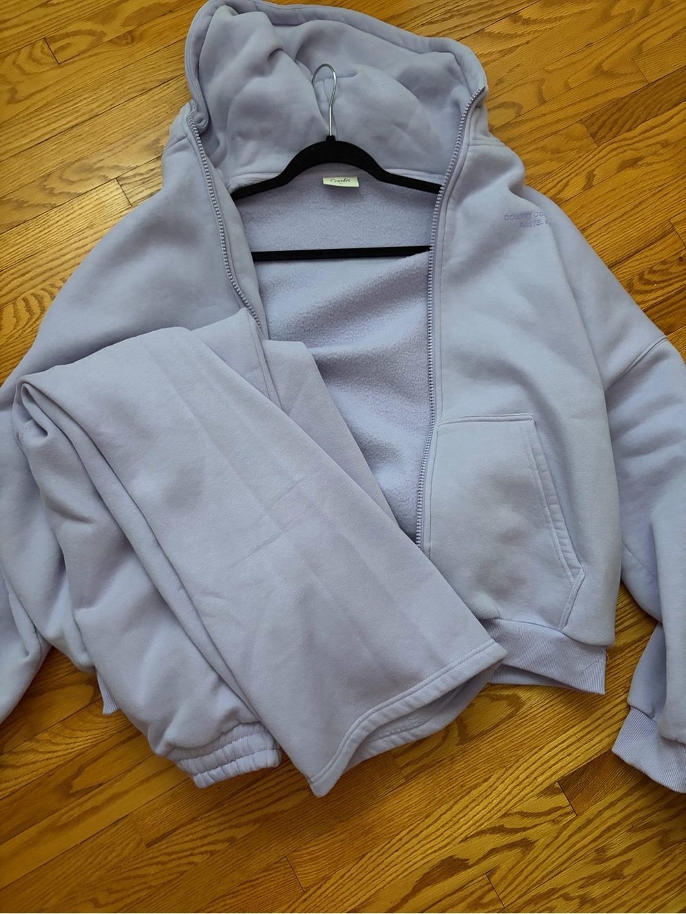 COMFRT Lavender Cozy SWEAT SET - Picture 2 of 12
